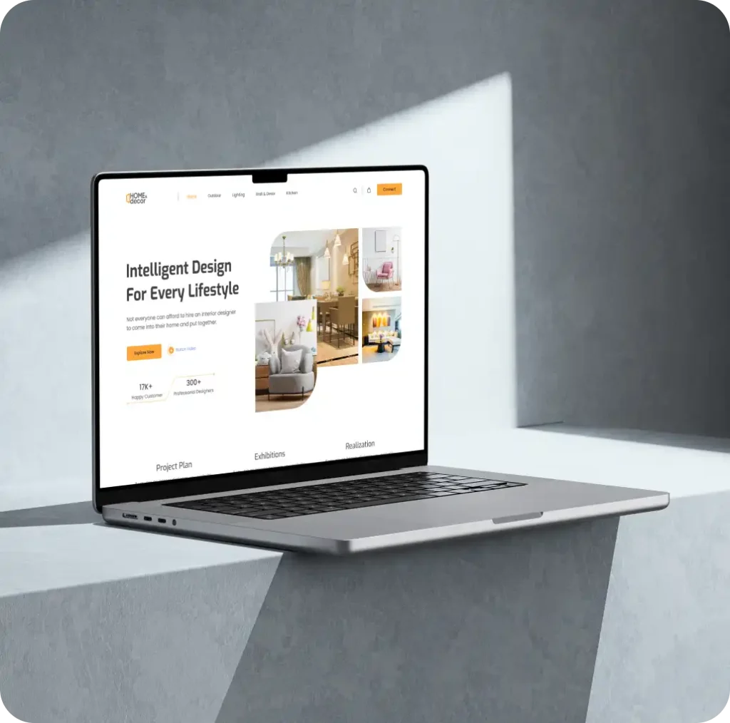 Home 16 Fluxcore Agency Design Interior Design Studio Landing Page