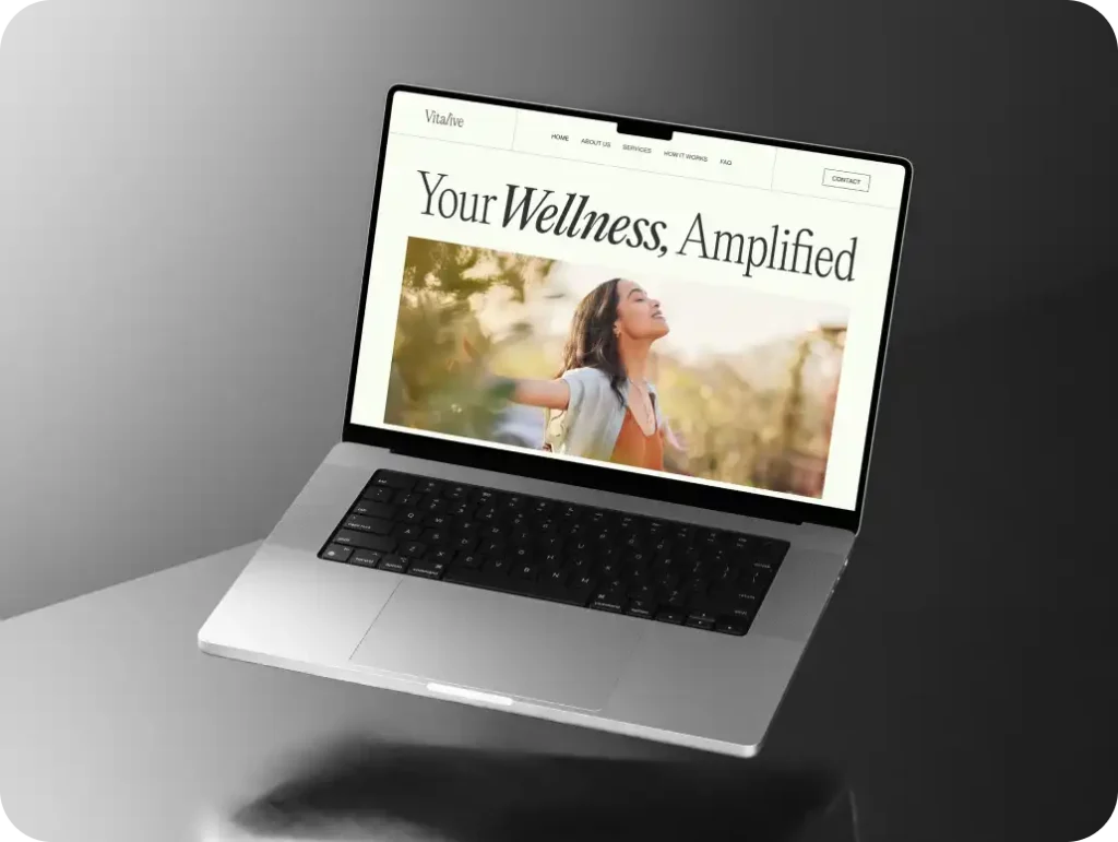 Modern Healthcare Landing Page -Fluxcore agency